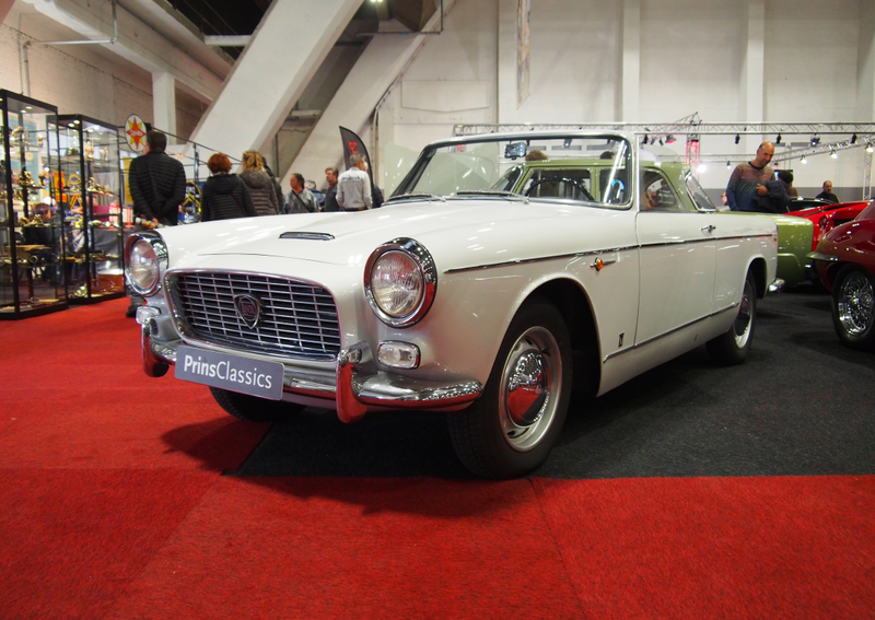 I thought this Michelotti designed Lancia Appia Convertible was one of the prettiest cars in the place.